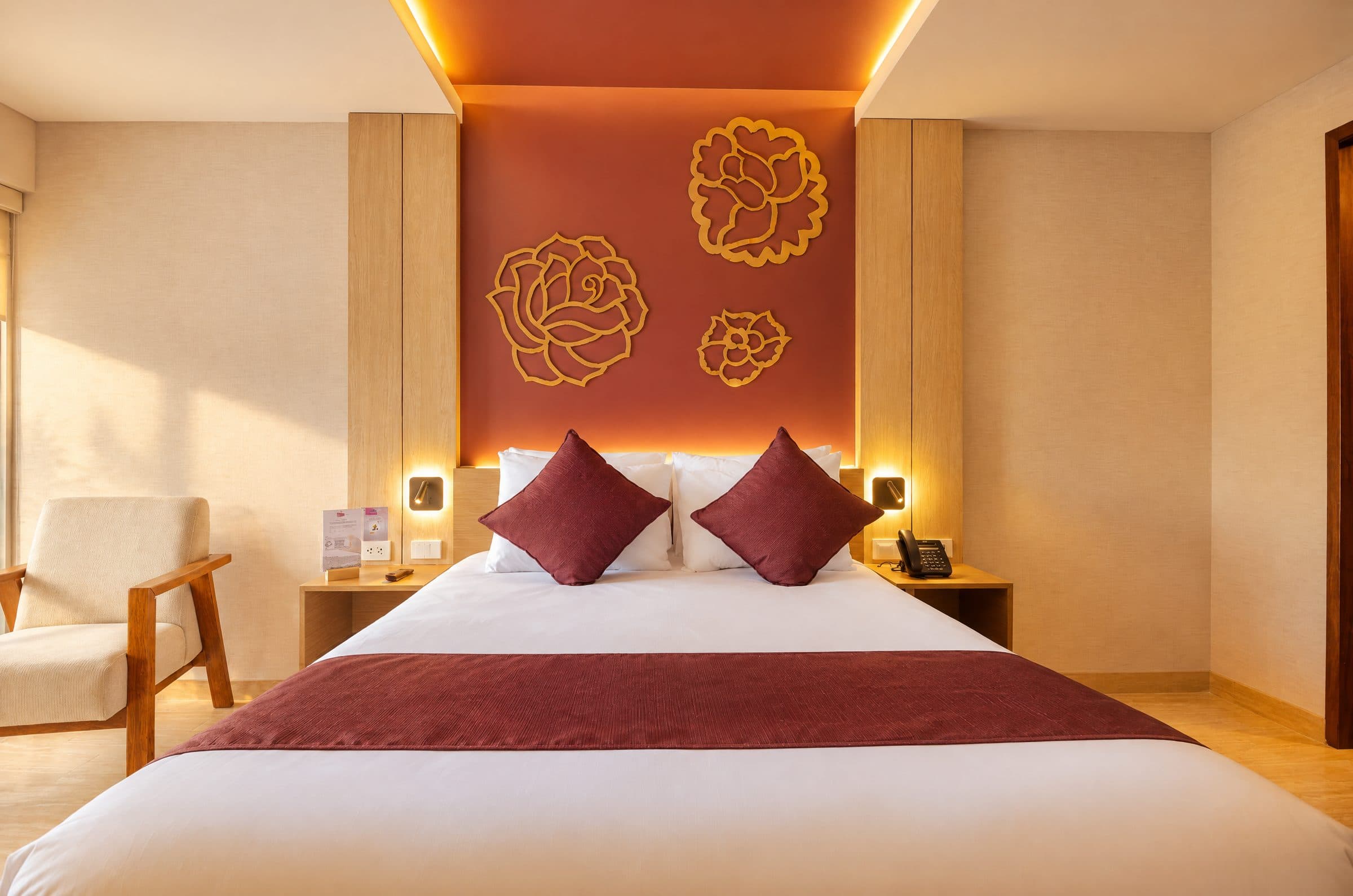 Suite Matrimonial Superior con vista al jardín